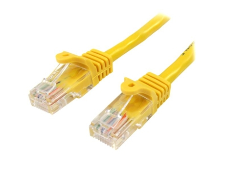 CABLE RED 0 5M AMARILLO CAT5E