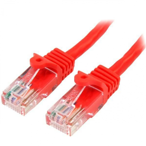 CABLE DE RED DE 5M ROJO CAT5E