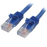 CABLE 3M AZUL CAT5E RJ45