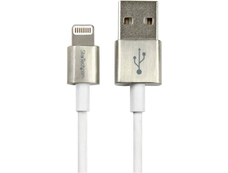 CABLE USB LIGHTNING 1M BLANCO