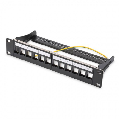 DIGITUS PATCH PANEL MODULAR 19" 12P UTP KEYSTONE VAZIO