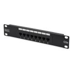 DIGITUS PATCH PANEL 10" 8P CAT5E 1U PRETO
