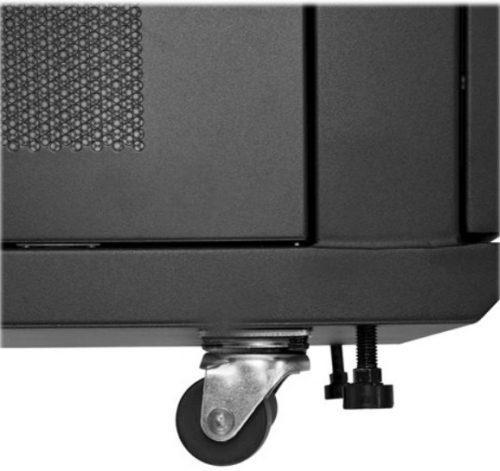 Armário Rack StarTech.com RK2537BKM - 25U 19" de Servidores, Profundidade de Montagem até 35", Portas em Malha, Rodas e Gestão de Cabos – Preto
