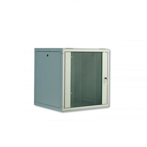 DIGITUS BASTIDOR MURAL 19" 9U PT VIDRO 600x450MM CINZA