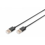 DIGITUS CABO USB 2.0 TIPO A/A M/M 3MT PRETO