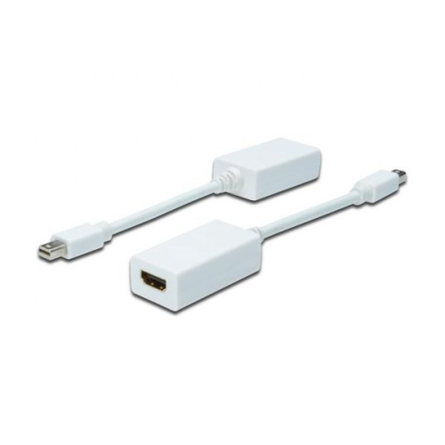 Digitus Cabo Adaptador Mini DisplayPort para HDMI 15cm White