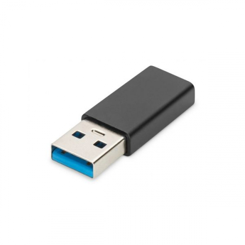 DIGITUS ADAPTADOR USB-A - USB-C M/F PRETO
