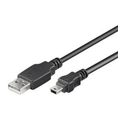EWENT CABO USB 2.0 USB A MINI-USB B 1.8MT PRETO