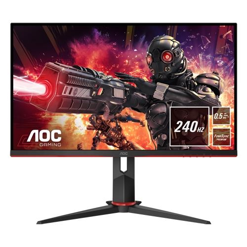 AOC MONITOR LED 23.8" 0.5MS FREESYNC 240HZ 24G2ZE/BK