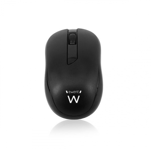EWENT MOUSE WIRELESS 1000 DPI BLACK BULK