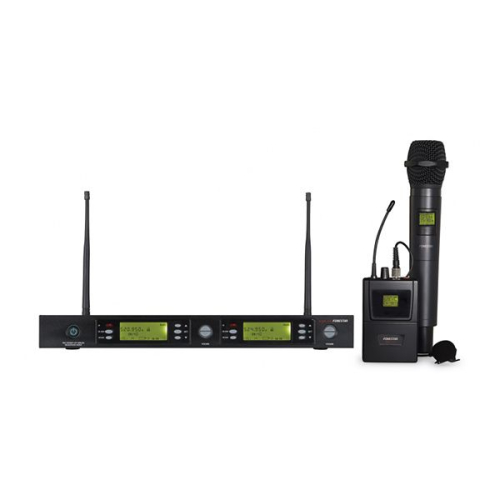 FONESTAR MICROFONE INALÁMBRICO DUPLO UHF MSH-898-512