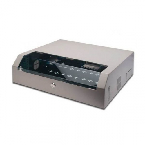 DIGITUS BASTIDOR MURAL 19" 3U+2U SLIM LINE 483MM CINZA