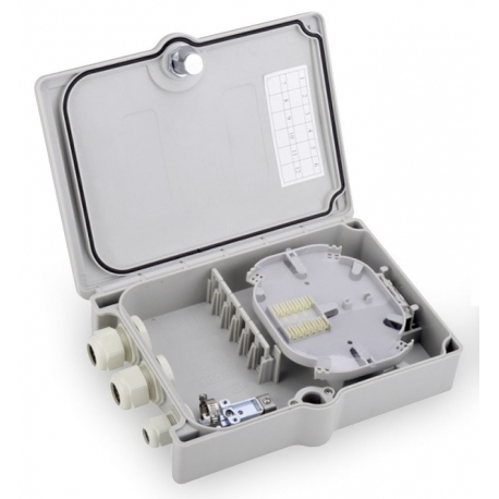 DIGITUS CAIXA EXTER. IP65 FIBRA FTTH 12 FIBRAS (6 SC DUPLEX)