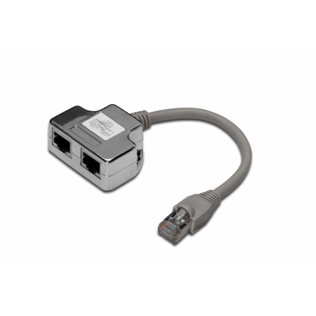 DIGITUSADAPTADOR1xRJ45TO2xRJ45