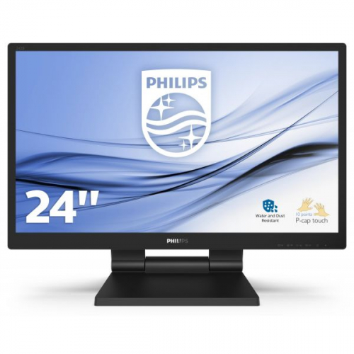 PHILIPSMONITORLED24"TOUCHSCREENFHDVGADVIHDMIDPUSBCOLUNAS224B9T