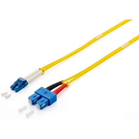 EQUIP CHICOTE FIBRA DPX SINGLE MODE 09/125 LC/SC OS2 - 3MT