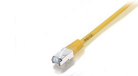 EQUIP CHICOTE CAT6 S/FTP LSZH 0.5MT AMARELO