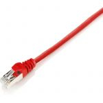 EQUIP CHICOTE CAT6A S/FTP LSZH 1MT VERMELHO