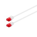 EWENT CHICOTE SLIM PATCH CABLE CAT6 U/UTP WHITE- 3MT