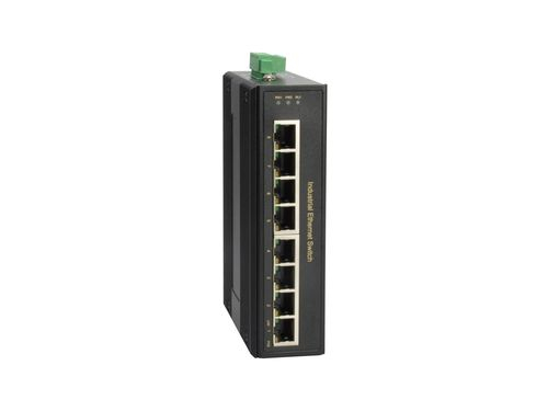 LEVELONE SWITCH 8 PORT GIGABIT POE INDUSTRIAL 8 POE OUTPUTS 802.3AT POE+ 200W