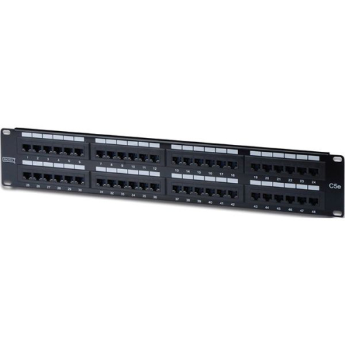 PAINEL DE PATCH DIGITUS 19" 48 RJ45 CAT5E - 2U - DN-91548U