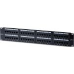 DIGITUS PATCH PANEL 19" 48P CAT6 2U UTP PRETO