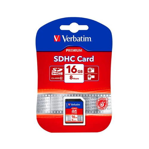 Verbatim 16GB SDHC Premium Class 10 - 43962