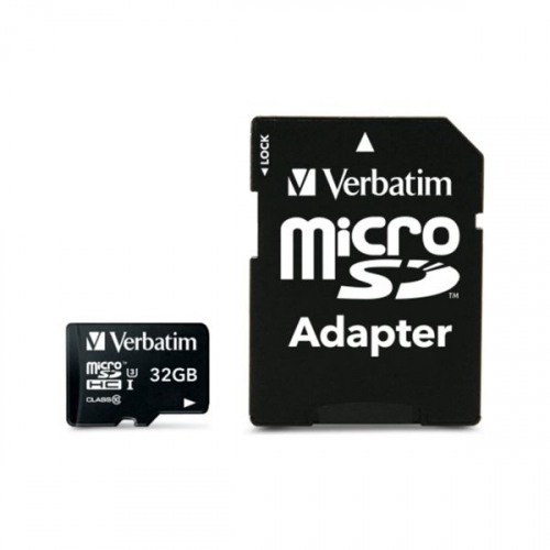VERBATIM MICRO SD PRO SDXC 32GB CLASS 10 UH1