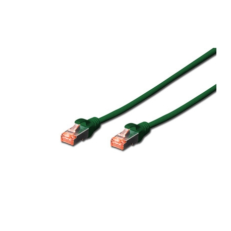 DIGITUS CHICOTE CAT 6 S-FTP LSZH 2MT PACK 10 VERDE