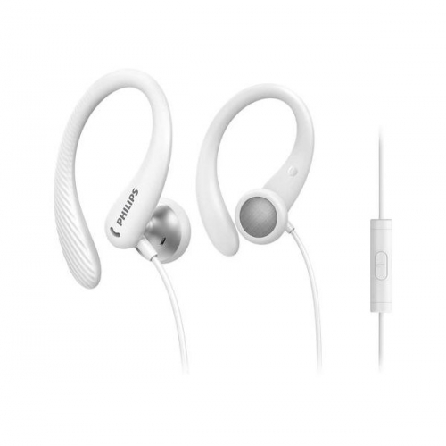 PHILIPS IN-EAR PHONES SPORTS C/ MICRO BRANCO TAA1105WT