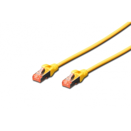 DIGITUS CHICOTE CAT 6 S-FTP LSZH 0.25MT PACK 10 AMARELO