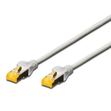 DIGITUS CHICOTE CAT 6A S-FTP LSZH 15MT CINZA