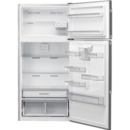 Frigorífico 2 Portas Cor Inox Com Dispensador Agua No Frost Whirlpool W84TE72X 575L 186x84x75 Classe E