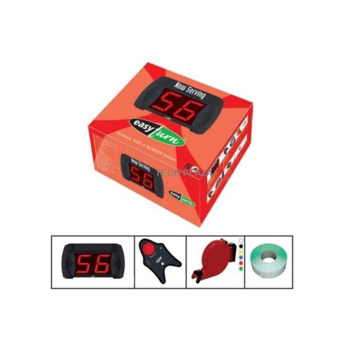 Easy Turn KIT - Kit composto por visor, comando, dispensador e rolo numerado