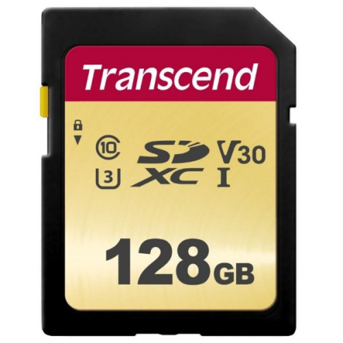 SD Card 128GB UHSI U3 MLC TRANSCEND Cartões de Memórias www.mhr.pt