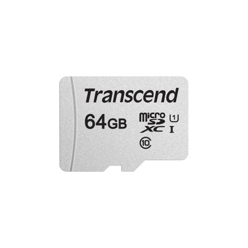 Transcend 64GB Micro SDXC 300S Class 10 UHS-I U1 - TS64GUSD300S