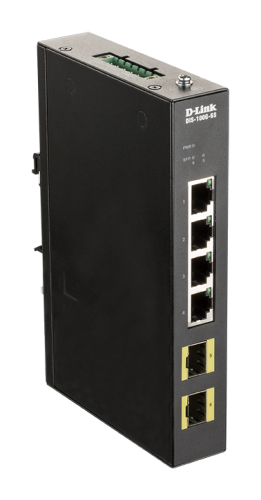 4-port Gigabit Industrial Switch including 2 x 100/1000M SFP