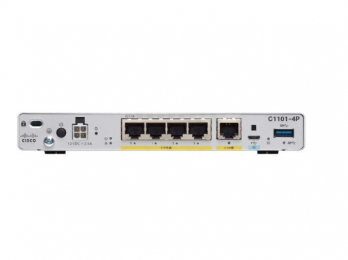 Router Cisco C1111-4P - ISR 1100 4-port dual GE WAN Ethernet