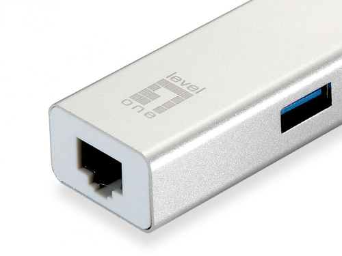 LEVELONE ADAPTADOR USB 3.0 1xGIGABIT RJ45+ HUB 3xUSB