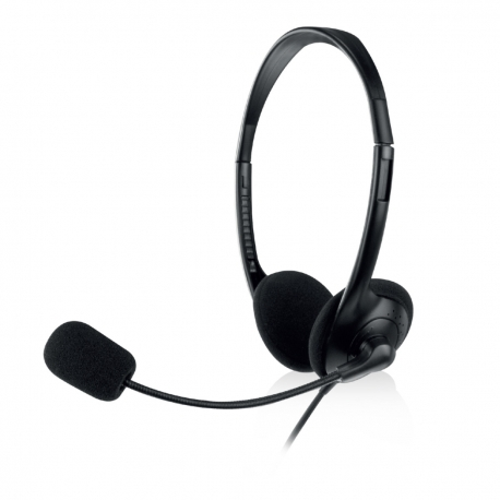 USB Chat Headset with Mic and volume control, cable 2.1m