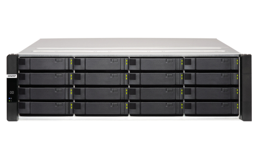 NAS QNAP 16-Bay Xeon D-2123IT 2.2GHz 4-core/64GB /3xGb, 4x10G/USB/RPS/3U-ES1686dc-2123IT-64G