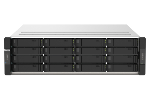 NAS QNAP 20-Bay 1xXeon E-2234 4-core 3.6 GHz per node/8GB /2x2.5Gb,2x10Gb/USB/RPS/3U-GM-1001