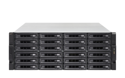 NAS QNAP 24-Bay Xeon E-2236 6C/12T 3.4GHz/128GB /4x1Gb,2x10Gb/USB/RPS/4U-TS-h2483XU-RP-E2236-128G