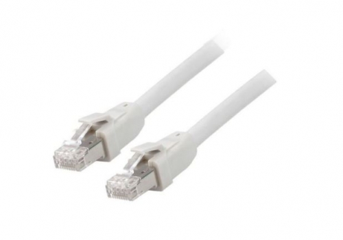 Cabo EQUIP Cat 8.1 S/FTP (PIMF) Patch Cable, LSOH, Cinza, 3.0M