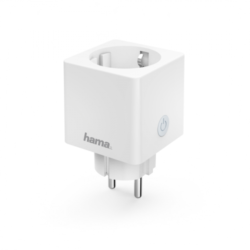 Tomada HAMA mini WLAN , sem Hub, control de voz e App , 3,680 W, 16 A