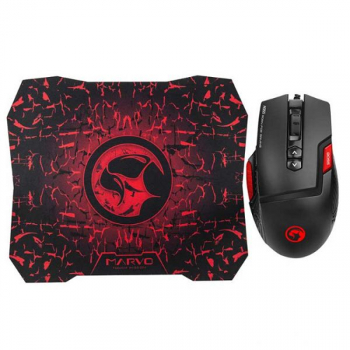 Scorpion Pack Rato Gaming M355 + Tapete Gaming G1