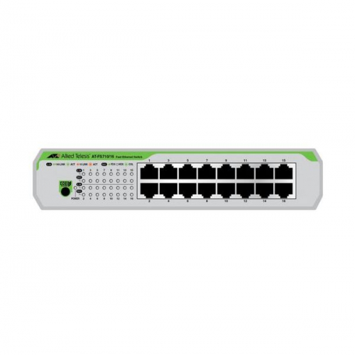 ALLIED TELESIS SWITCH UNMANAGED FAST ETHERNET 16P