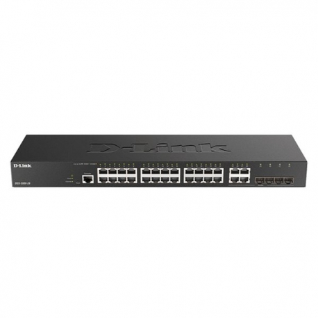 24-port Gigabit Managed Switch plus 4 Combo 1000BaseT/SFP