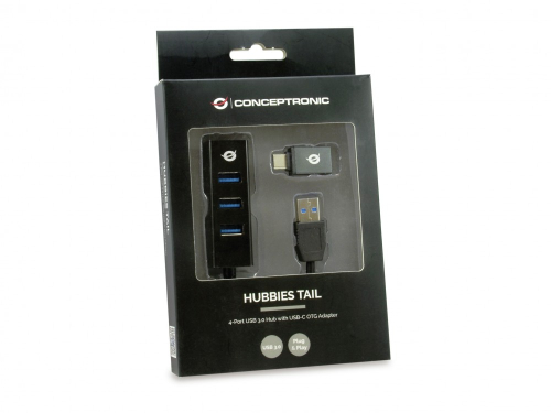Hub CONCEPTRONIC HUBBIES04B TAIL 4-Port USB 3.0