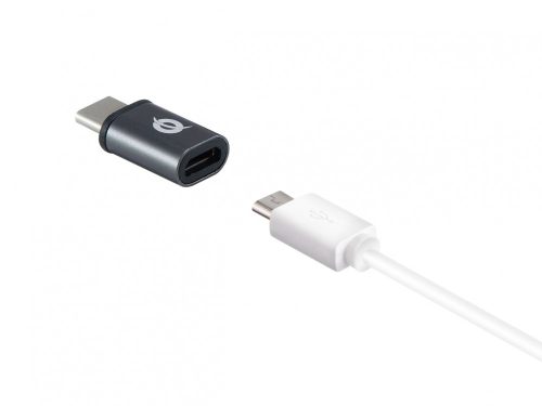 Adaptador CONCEPTRONIC DONN04G USB-C to Micro USB OTG  3-Pack
